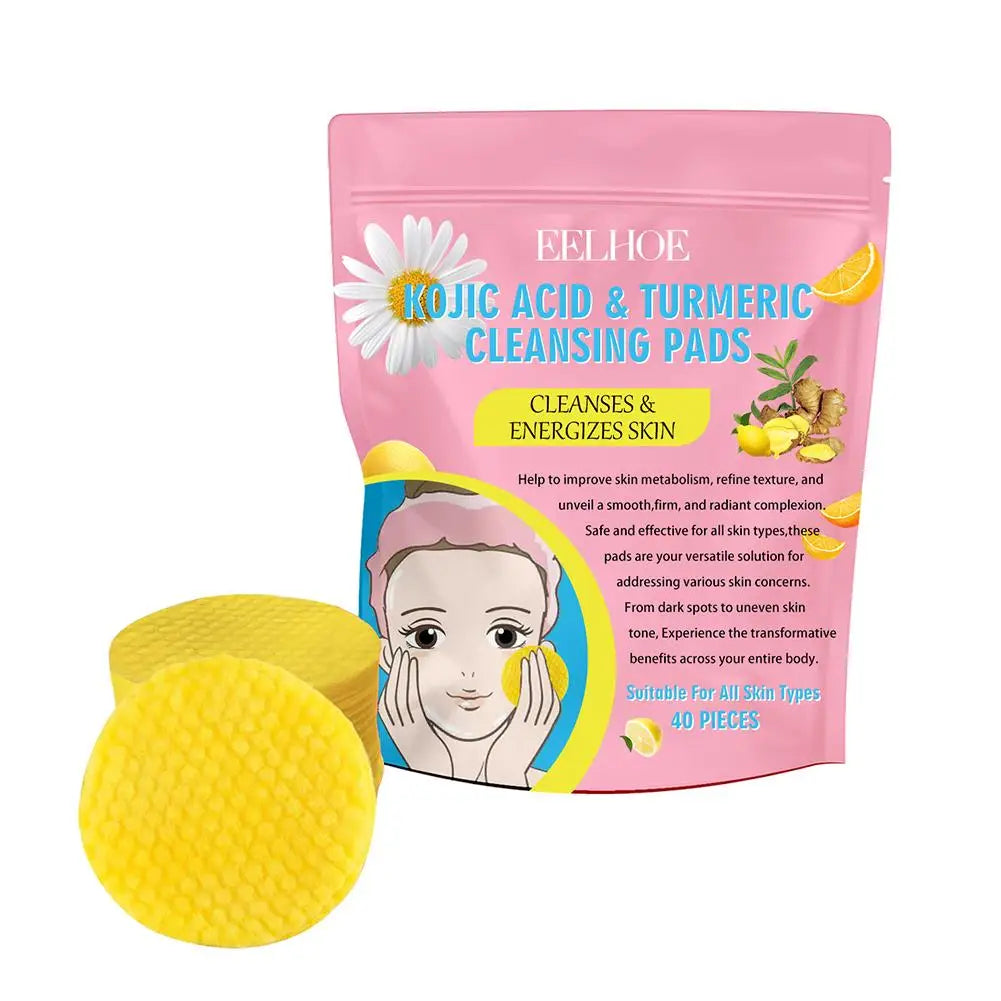 Turmeric Kojic Cleansing Pads - Deals Haven