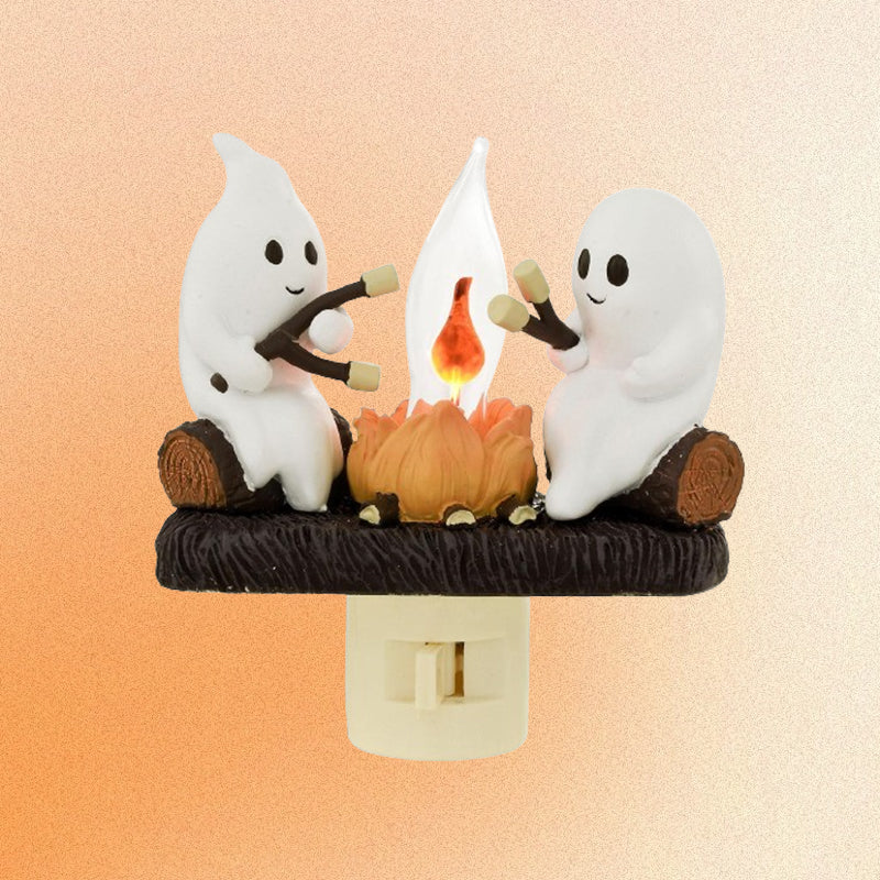 Ghostly Campfire Nightlight - Deals Haven