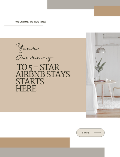 Airbnb Hosting Bundle – Editable Canva Welcome Book & Guest Guide - Deals Haven 
