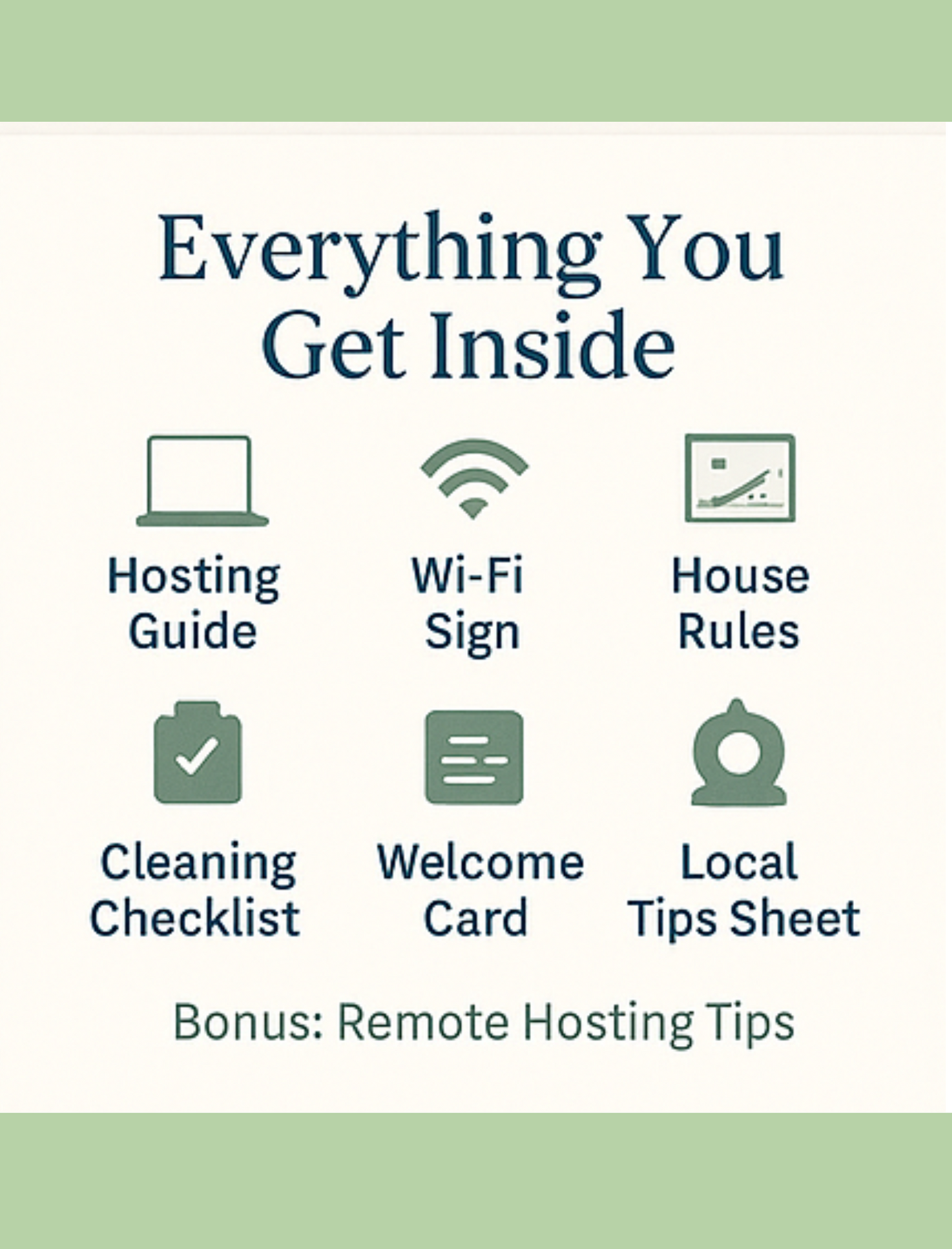 Airbnb Hosting Bundle – Editable Canva Welcome Book & Guest Guide - Deals Haven 