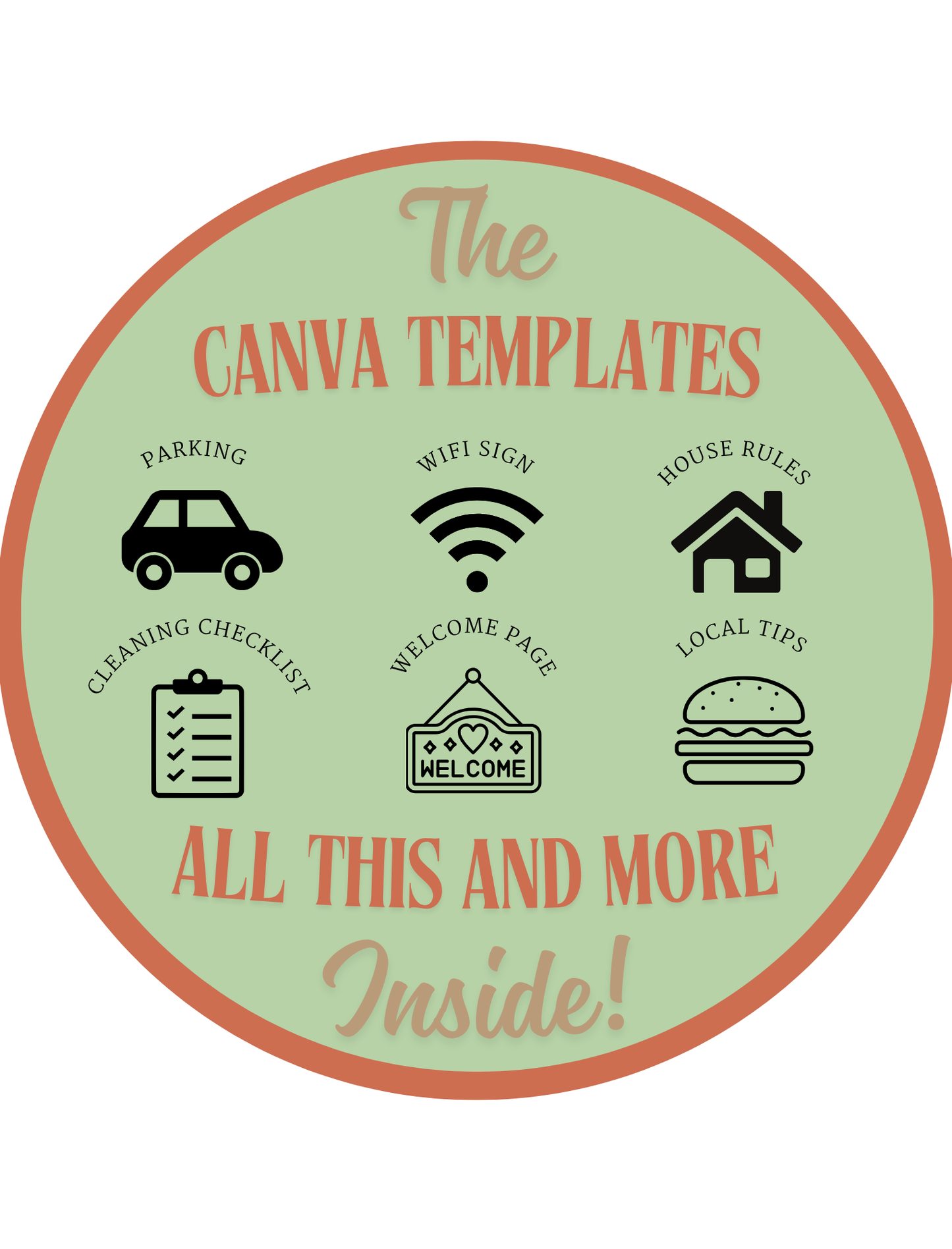 Airbnb Hosting Bundle – Editable Canva Welcome Book & Guest Guide - Deals Haven 