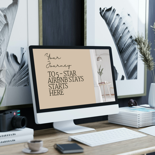 Airbnb Hosting Bundle – Editable Canva Welcome Book & Guest Guide - Deals Haven 