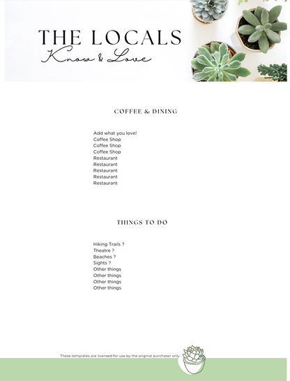 Airbnb Hosting Bundle – Editable Canva Welcome Book & Guest Guide - Deals Haven 