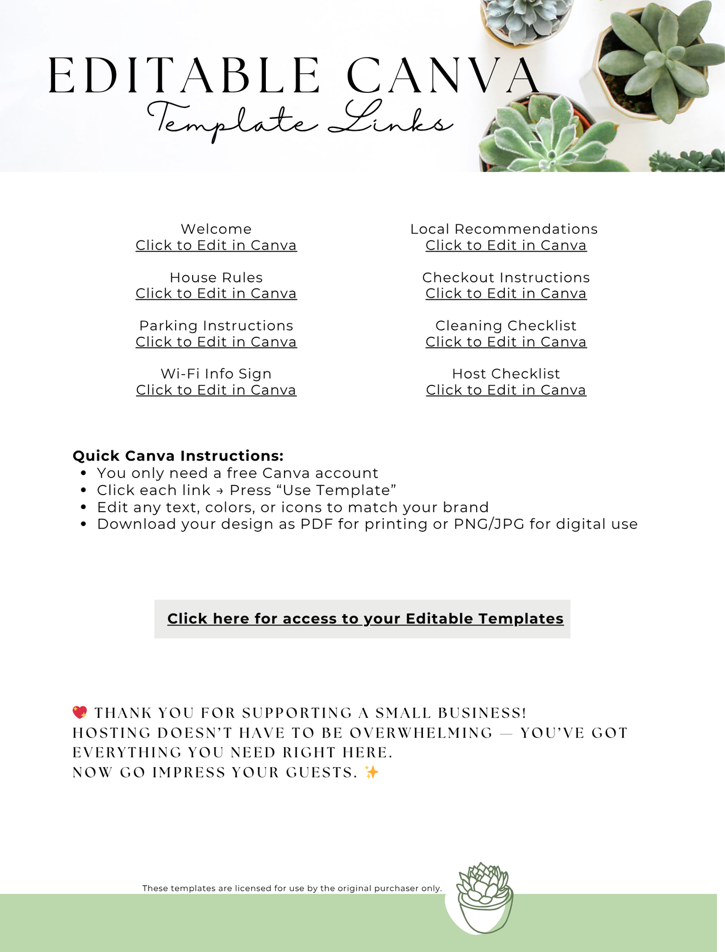 Airbnb Hosting Bundle – Editable Canva Welcome Book & Guest Guide - Deals Haven 