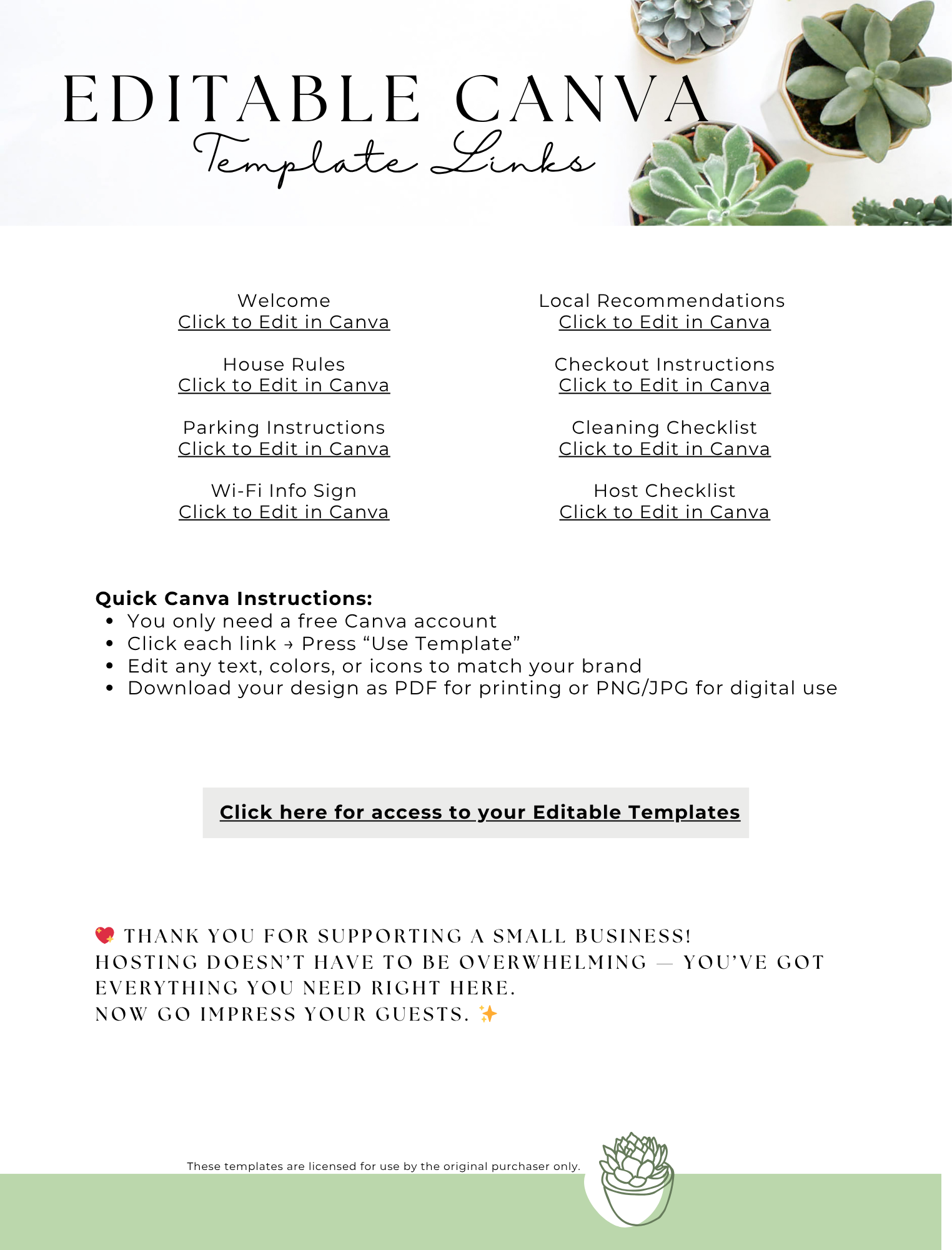 Airbnb Hosting Bundle – Editable Canva Welcome Book & Guest Guide - Deals Haven 