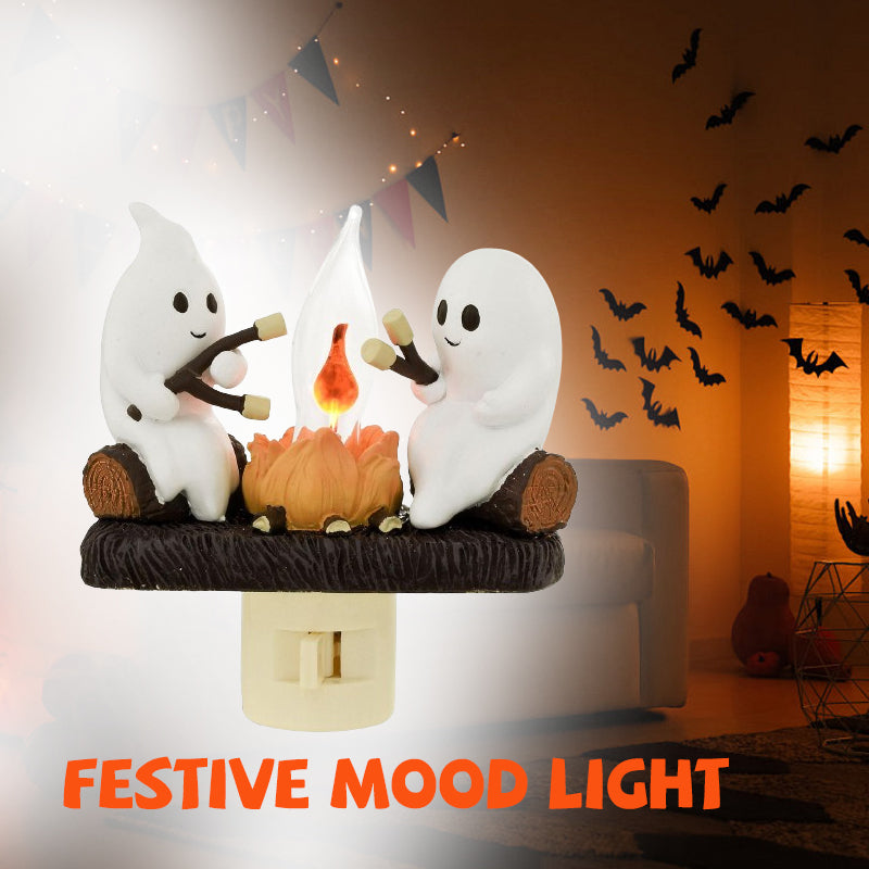 Ghostly Campfire Nightlight