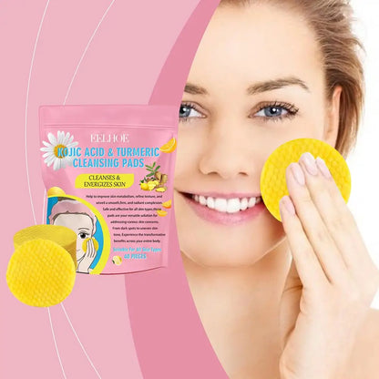 Turmeric Kojic Cleansing Pads