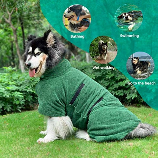 CozyPet Quick-Dry Robe