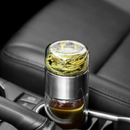 EcoGlass Tea Infuser Bottle - Deals Haven 