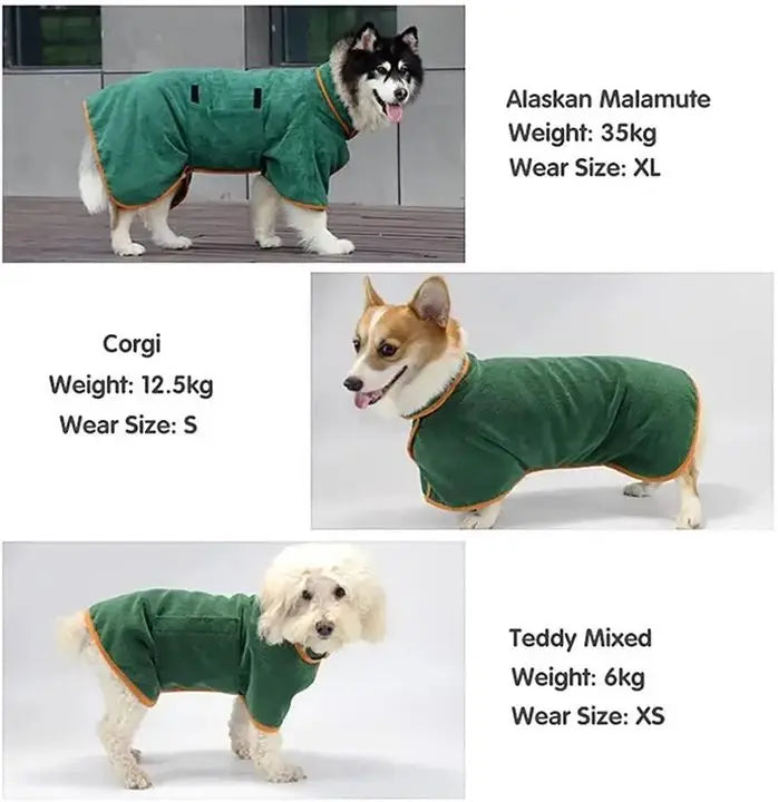 CozyPet Quick-Dry Robe - Deals Haven 