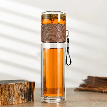 EcoGlass Tea Infuser Bottle - Deals Haven 